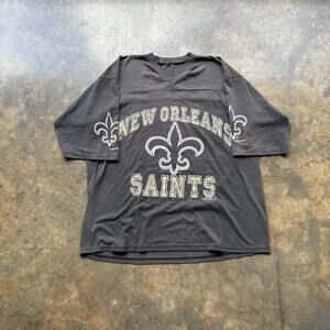 Vintage 90s New‎ Orleans Saints T-shirt Jersey